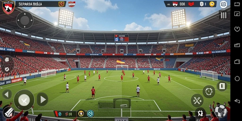 Fitur multiplayer yang memungkinkan bermain dengan teman.